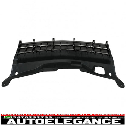 Sport front grille without badge suitable for opel astra h combi limousine 5 doors hatchback (2004-10.2006) piano black 