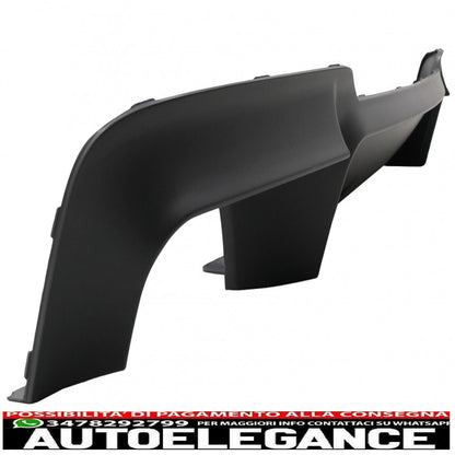 diffusore d'aria a doppia uscita adatto per bmw serie 5 f10 f11 (2011-2017) m design
