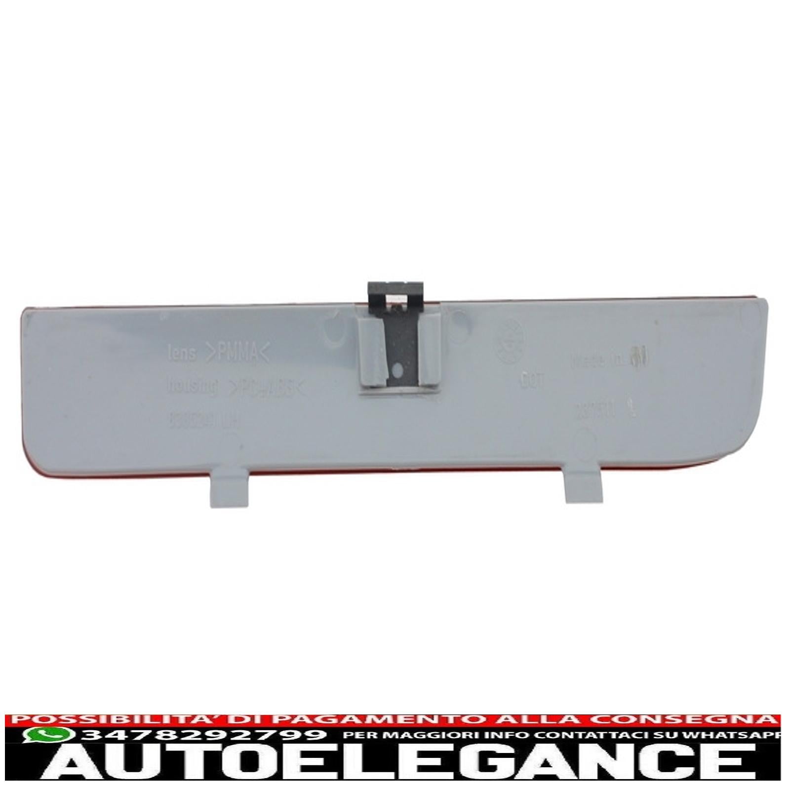 Catarifrangenti paraurti posteriori adatti per land rover vogue l322 (2002-2012) freelander 2 / lr2 (2008-2013) AUTOELEGANCERICAMBI