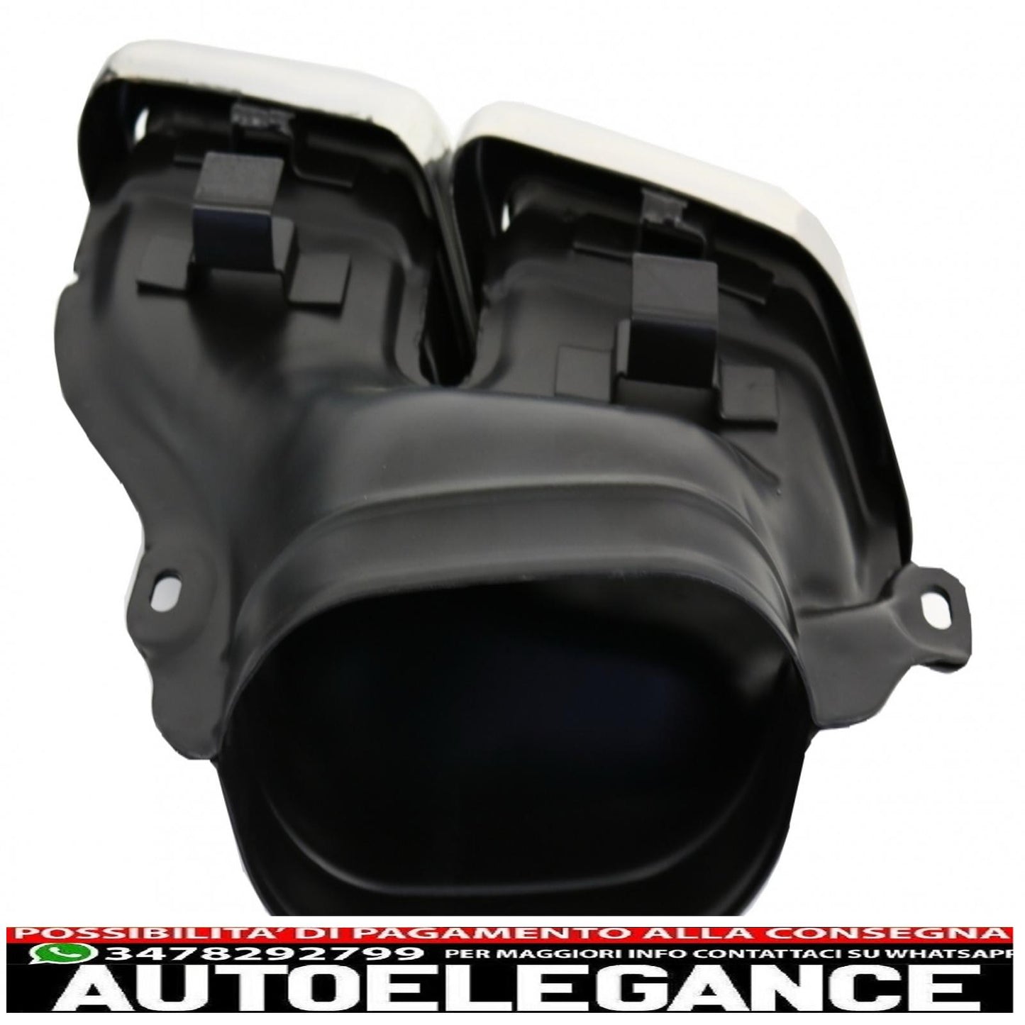 Exhaust muffler tips suitable for mercedes s class w222 e class w212 s212 facelift cls w218 sl class r231 e63 s63 sl65 design