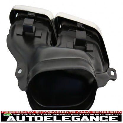 Exhaust muffler tips suitable for mercedes s class w222 e class w212 s212 facelift cls w218 sl class r231 e63 s63 sl65 design