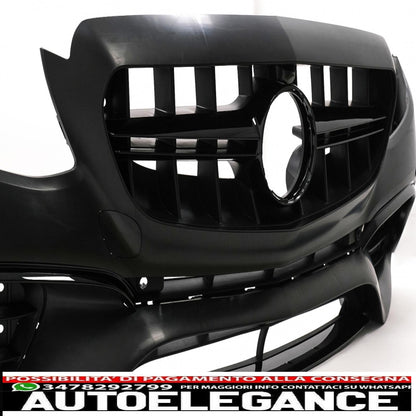 Front bumper suitable for mercedes e class w213 s213 c238 a238 (2016-2019) e63 design