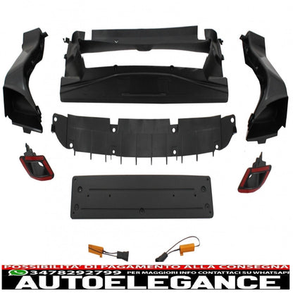 front bumper suitable for bmw 1 series f20 f21 lci (2015-06.2019) m2 design