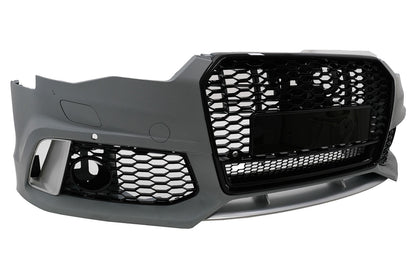 BUMPER FOR Audi A6 C7 4G Facelift 2015-2018 RS6 LOOK + RS6 QUATTRO LOOK GRILLE