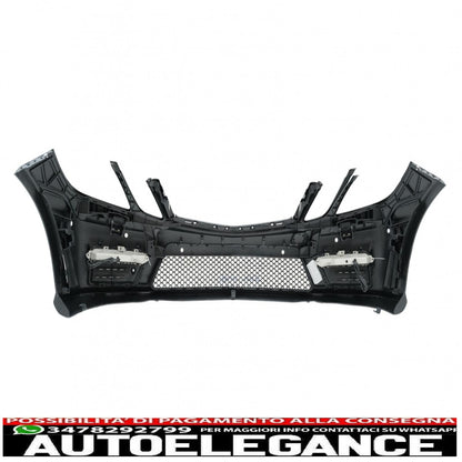 complete body kit suitable for mercedes e class w212 (2009-2013) e63 look with black edition exhaust tips 