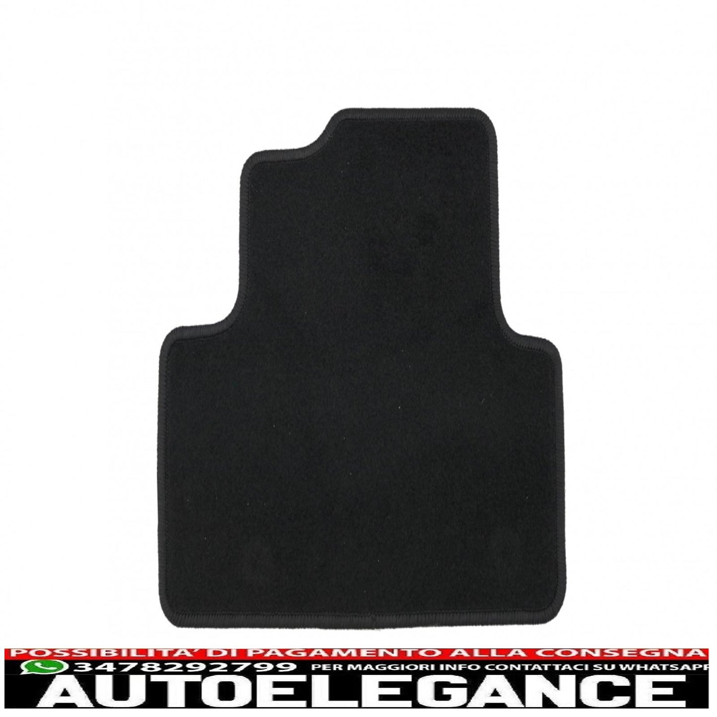 Graphite carpet mat suitable for opel zafira c 01/2012
