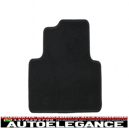 Graphite carpet mat suitable for opel zafira c 01/2012