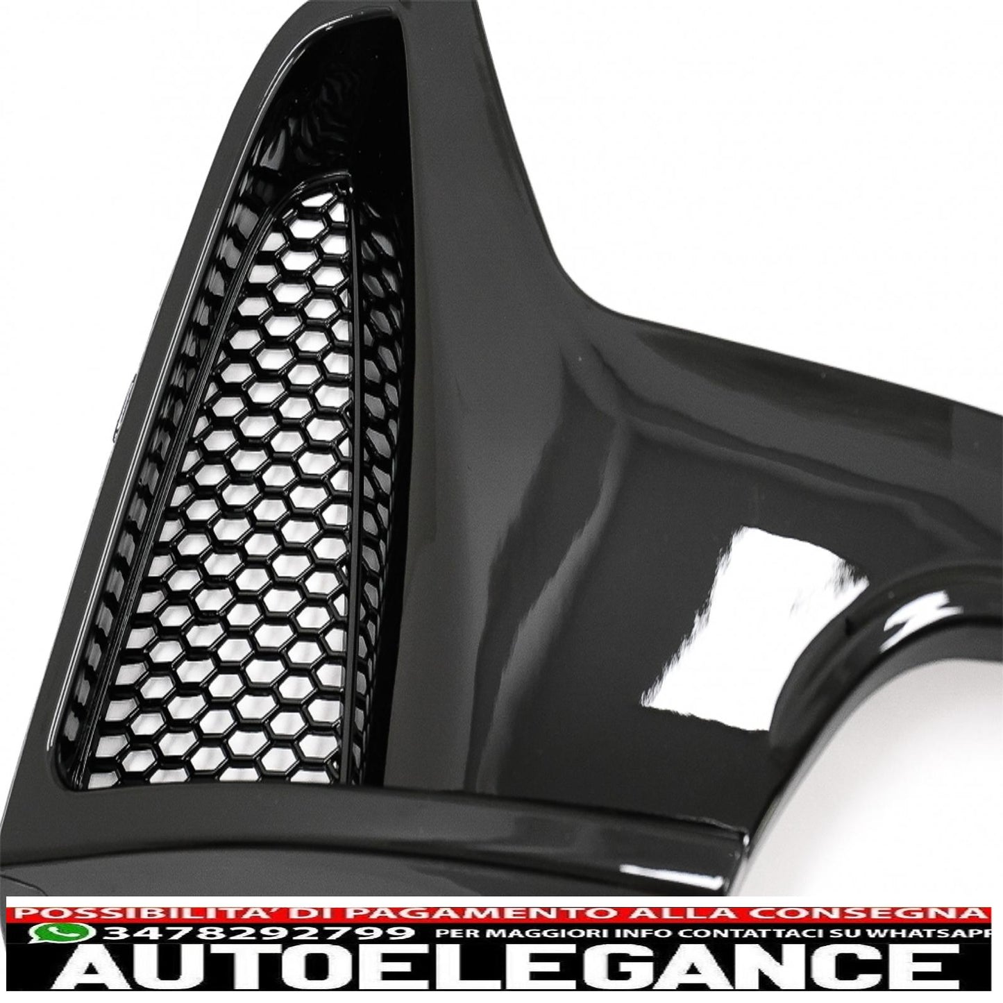 Rear Bumper Diffuser Suitable For BMW 4 Series F32 F33 F36 (2013-2019) Coupe Cabrio M Design Twin Double Outlet Piano Black 