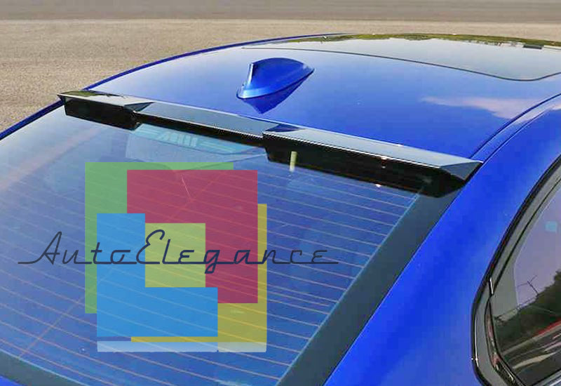 REAR WINDOW SPOILER SUITABLE FOR BMW 3 SERIES G20 2019-2022 M4 LOOK GLOSS BLACK