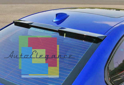 REAR WINDOW SPOILER SUITABLE FOR BMW 3 SERIES G20 2019-2022 M4 LOOK GLOSS BLACK