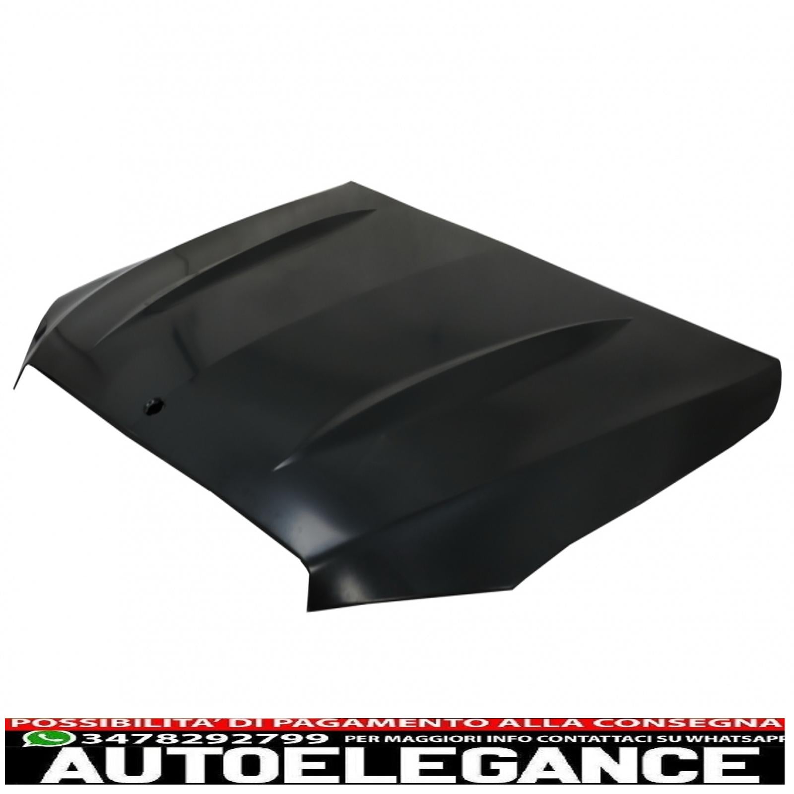 Cofano cofano anteriore con parafanghi anteriori adatto a mercedes classe c w205 s205 c205 a205 (2014-2020) design c63 AUTOELEGANCERICAMBI