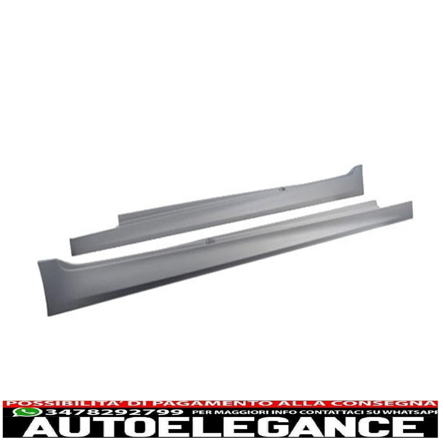 kit carrozzeria con sistema di scarico doppi terminali di scarico sportivi adatti per bmw e60 serie 5 (2007-2010) m-technik design pdc 18mm
