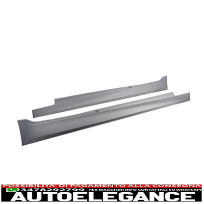 kit carrozzeria con sistema di scarico doppi terminali di scarico sportivi adatti per bmw e60 serie 5 (2007-2010) m-technik design pdc 18mm