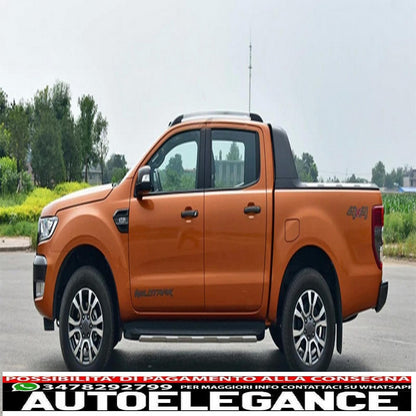 Roof Rack Suitable for Ford Ranger T6 T7 T8 Double Cab (2012-2020) Silver