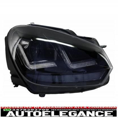Osram Ledriving fanale posteriore a LED con fari allo xeno adatti per vw golf 6 vi (2008-2012) luci di svolta sequenziali dinamiche