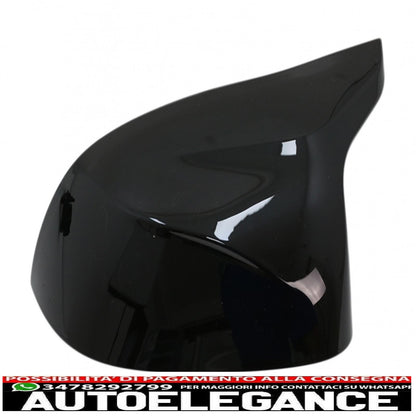Calotte specchietti adatte per bmw x3 g01 x3 g08 x4 g02 x5 g05 x6 g06 x7 g07 (2017-2020) m sport design nero pianoforte AUTOELEGANCERICAMBI