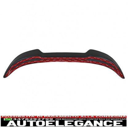 Roof Spoiler Cap Suitable for Ford Fiesta MK8 ST / ST-Line (2017-2021) Piano Black