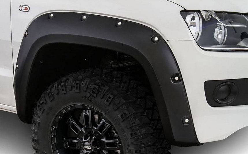 FENDER EXTENSIONS SUITABLE FOR TOYOTA HILUX 8 2015-2019 MATT BLACK LOOK