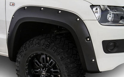 FENDER EXTENSIONS SUITABLE FOR TOYOTA HILUX 8 2015-2019 MATT BLACK LOOK