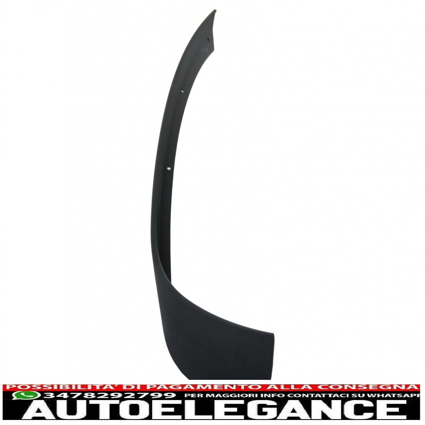 Front Bumper Splitter Wings Aerodynamic Eyebrows Suitable for Mercedes A-Class W176 (2012-08.2015) Design A45