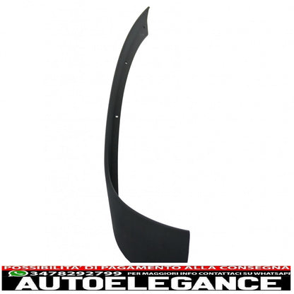Front Bumper Splitter Wings Aerodynamic Eyebrows Suitable for Mercedes A-Class W176 (2012-08.2015) Design A45