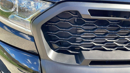 ✨GRIGLIA ANTERIORE PER FORD RANGER T6 2015-2021 LOOK SPORTIVO ABS NIDO D'APE✨