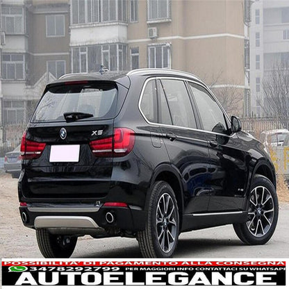 Decorative roof rails suitable for BMW X5 F15 (08.2013-2018) in aluminum