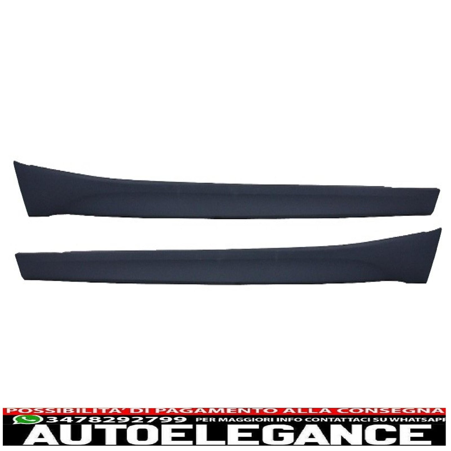 kit completo carrozzeria con minigonne laterali estensioni labbra aggiuntive adatto per BMW Serie 1 F20 (2011-2014) design m-technik