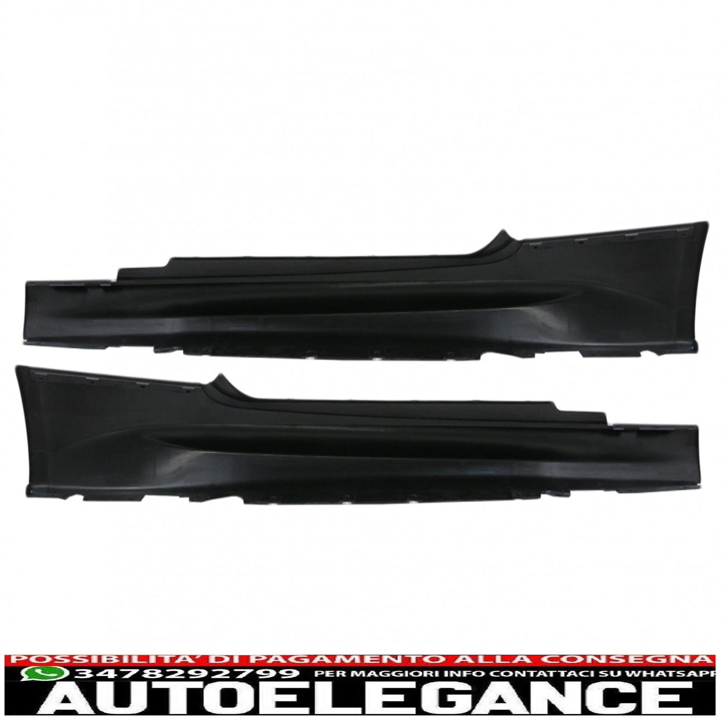 side skirts suitable for bmw 3 series e92 e93 (2005-2014) coupe cabrio m-technik design 