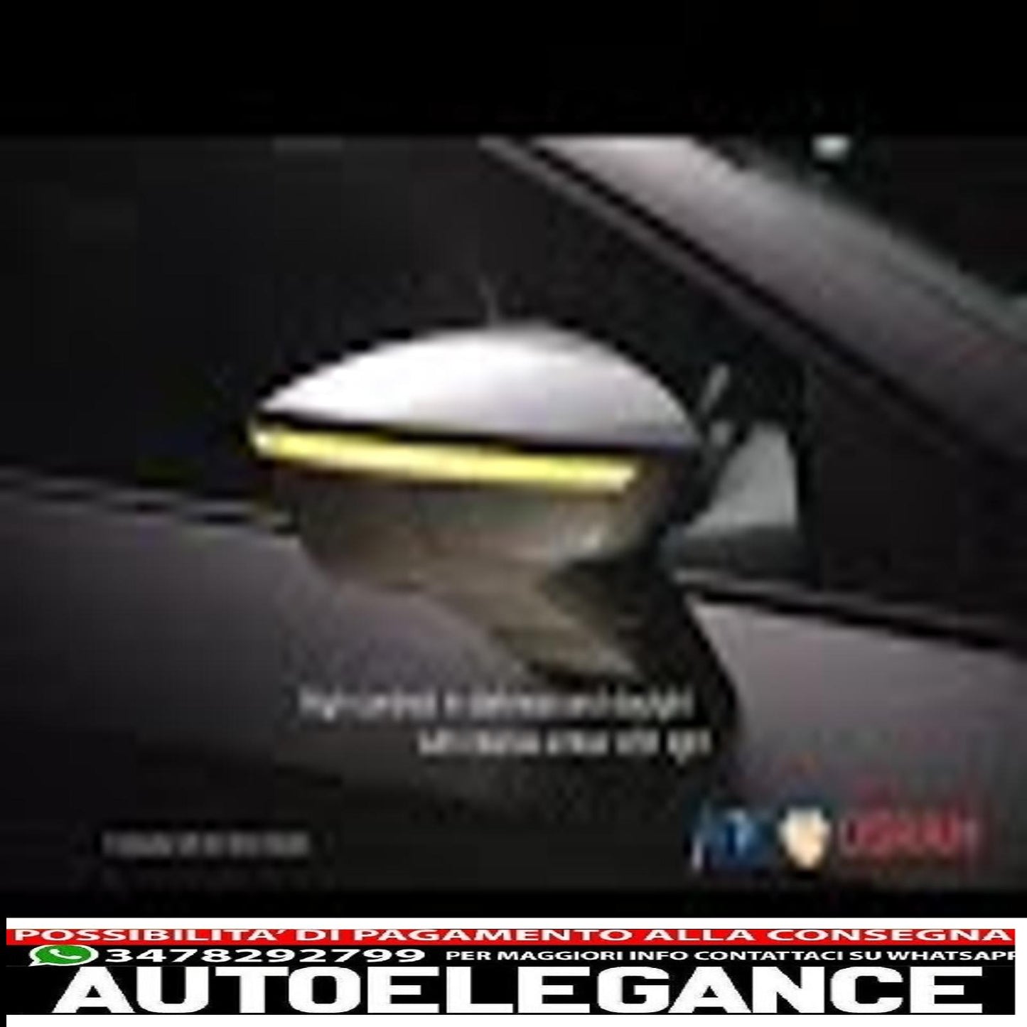 osram dynamic full led mirror indicators ledriving dmi suitable for Seat leon 5f (2012-) ibiza kj (2018-) arona kj (2018-) white 