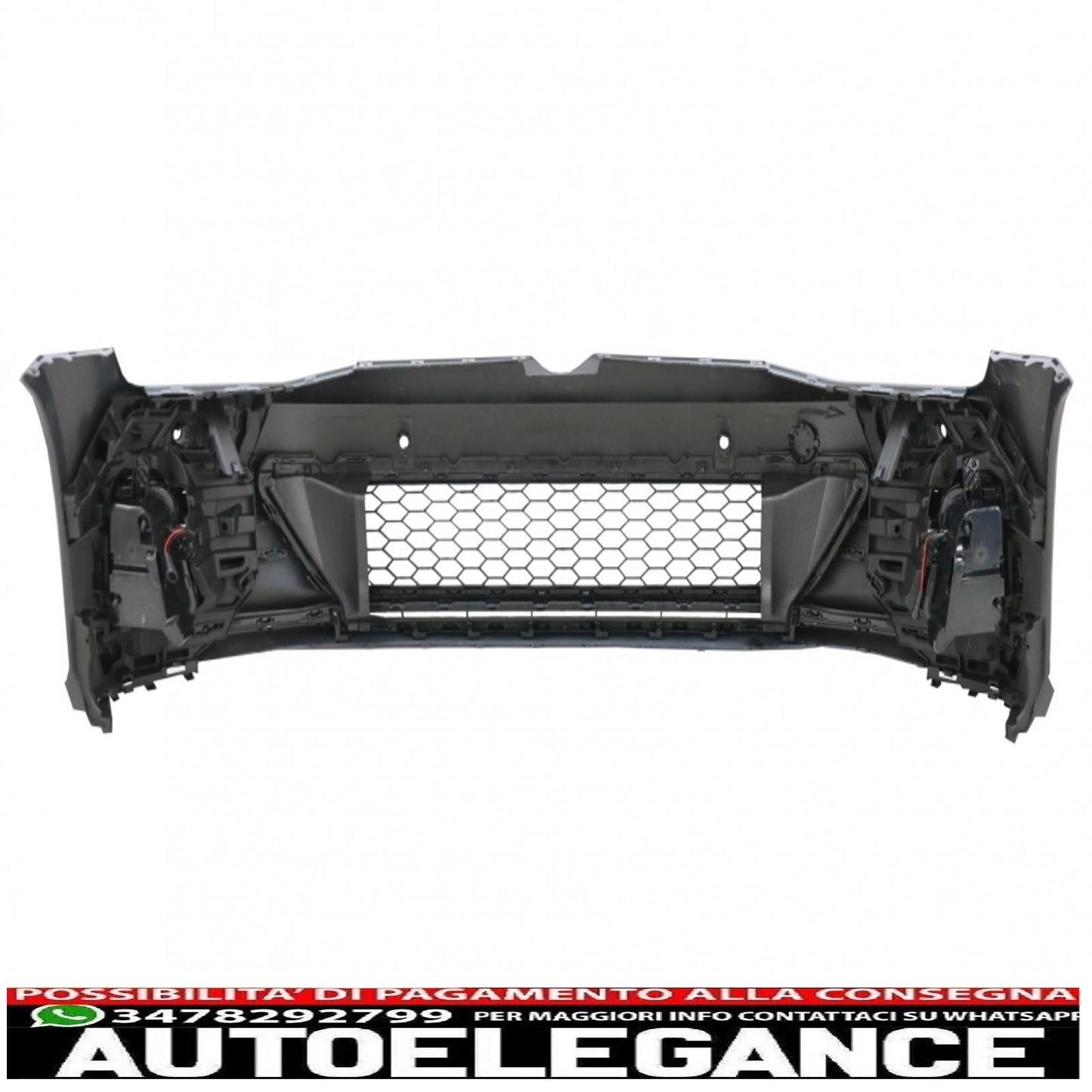 Paraurti anteriore adatto per vw golf vii 7 (2013-2017) con fari a led luci di svolta dinamiche sequenziali 7.5 design gti