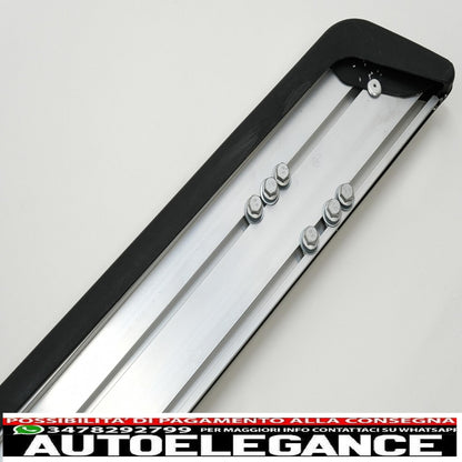 kit carrozzeria pedane gradini laterali parafanghi passaruota adatti per audi q7 4l restyling (2010-2015)