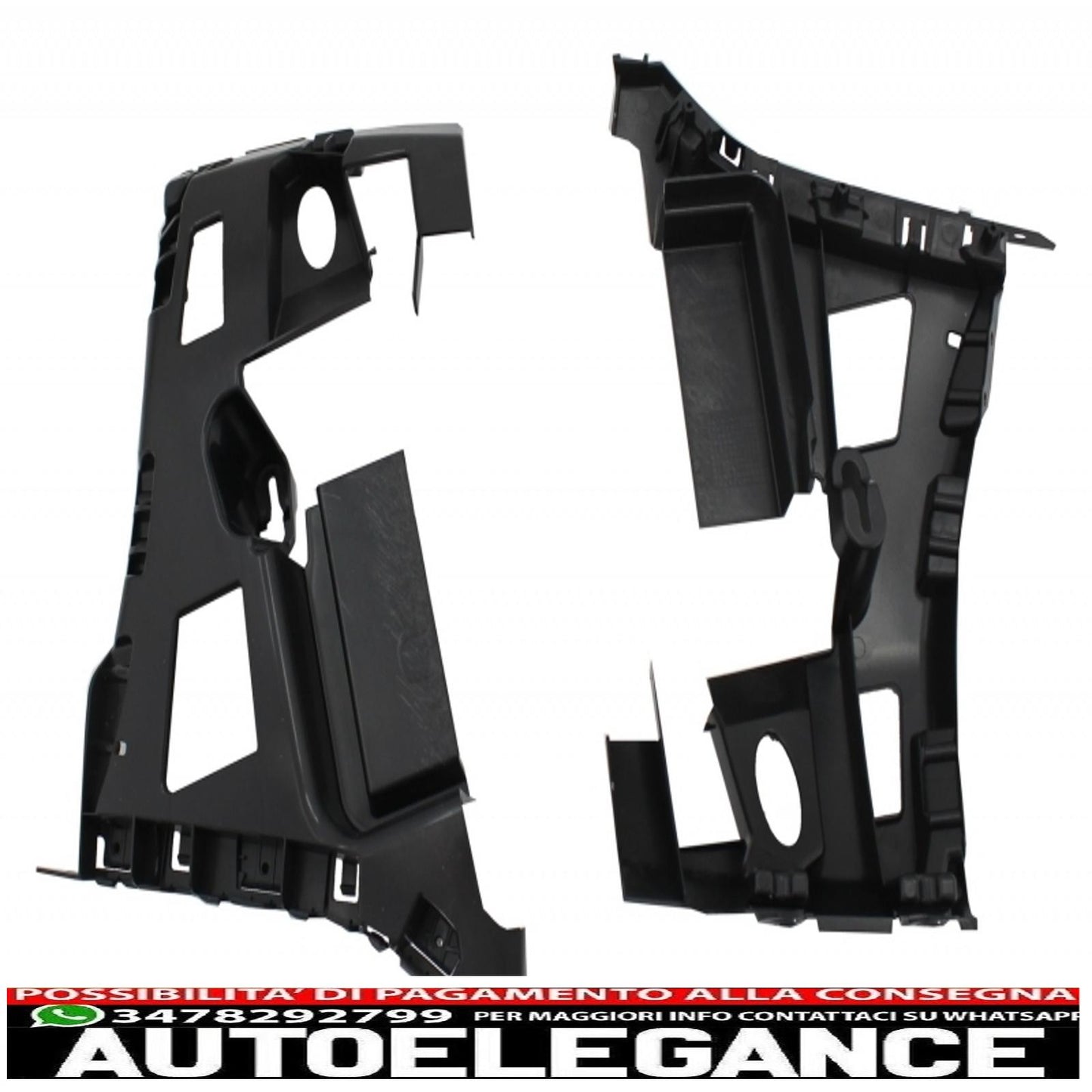 Rear Bumper Suitable for BMW 1 Series F20 F21 LCI (2015-06.2019) with M2 Design Carbon Fiber Dual Exhaust Tips