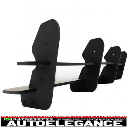 Splitter estensione paraurti posteriore per diffusore adatto a vw golf 7.5 facelift r (2017-2020)