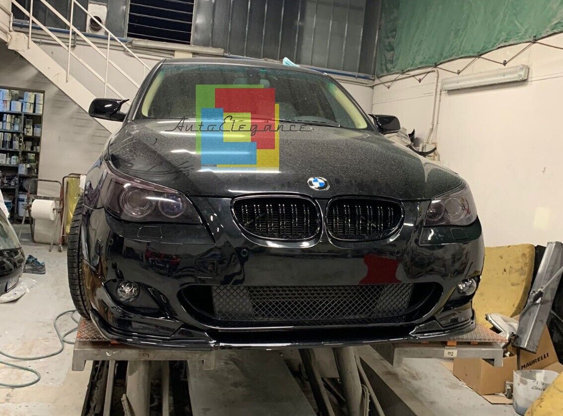 ART. 0058 SPLITTER BMW SERIE 5 E60 E61 NERO LUCIDO