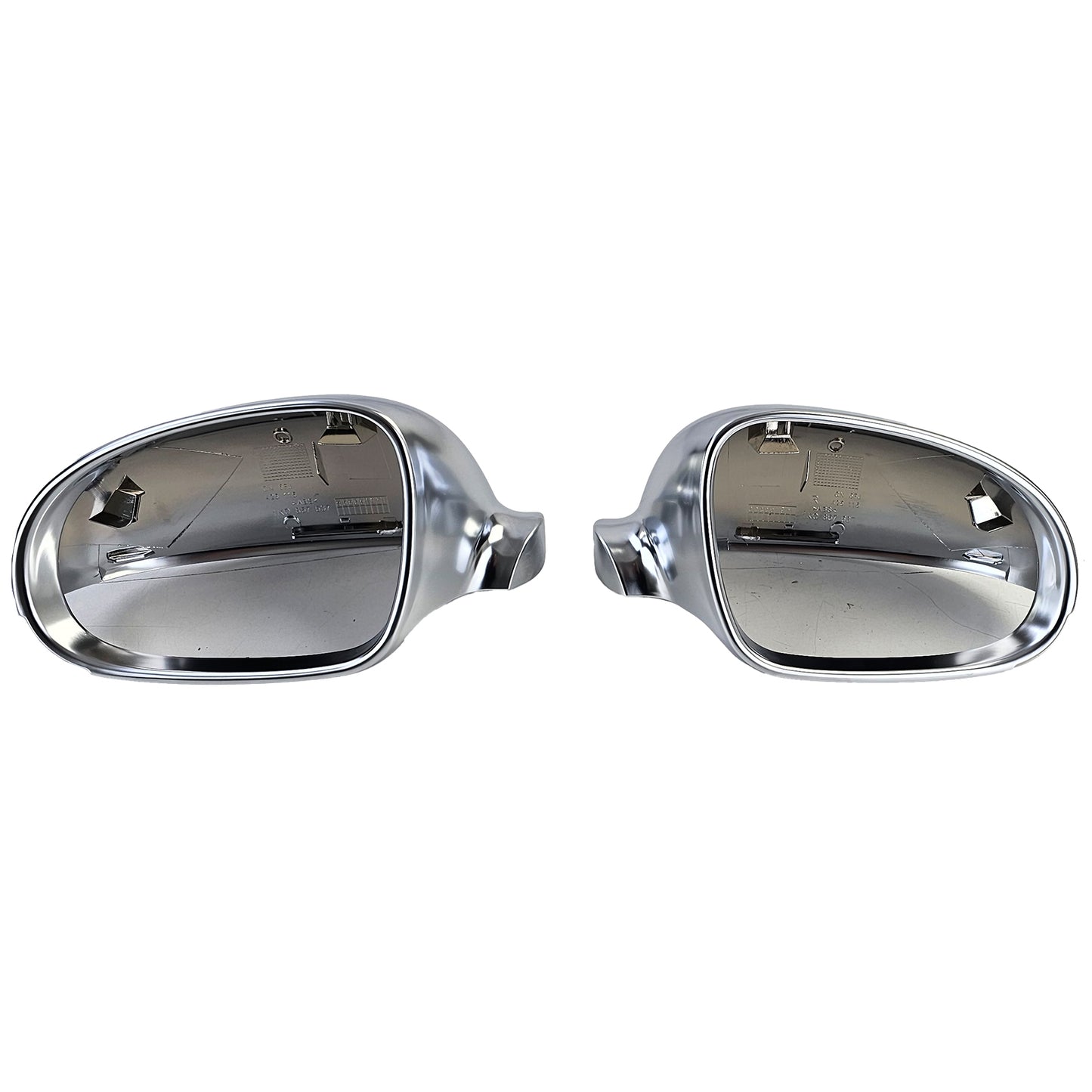 CALOTTE SPECCHIETTI ADATTI PER VW GOLF 5 E GOLF PLUS 2003-2008 LOOK SATINATI