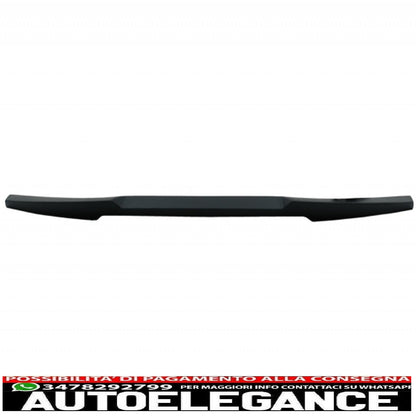 pacchetto di conversione al labbro del paraurti dal design M Performance con spoiler per il bagagliaio e coperture degli specchietti adatto per BMW Serie 4 Coupé F32 (2013-2019) doppio diffusore d'aria