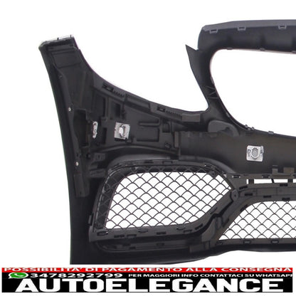 kit carrozzeria completo adatto per mercedes classe c w205 berlina (2014-2018) design c63