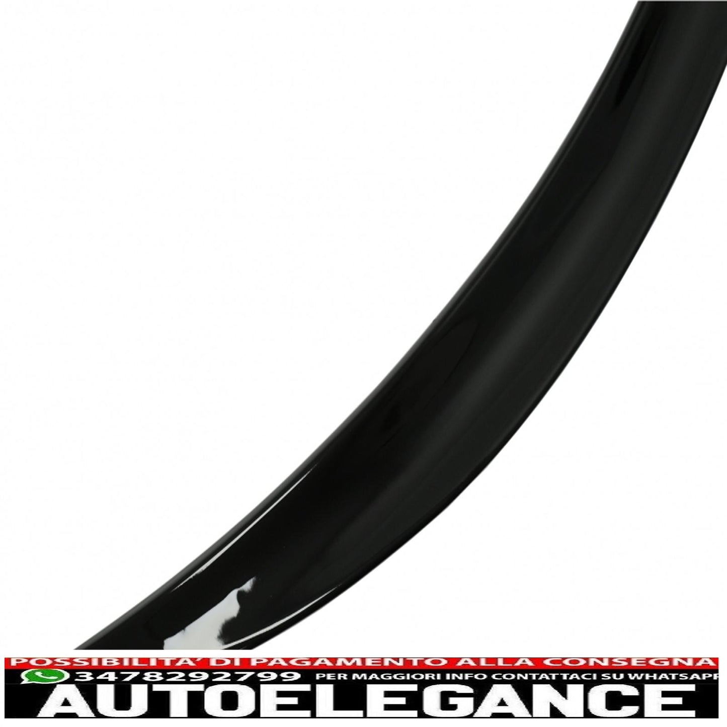 trunk spoiler suitable for bmw 2 series f22 f87 m2 coupe (2012-2019) piano black