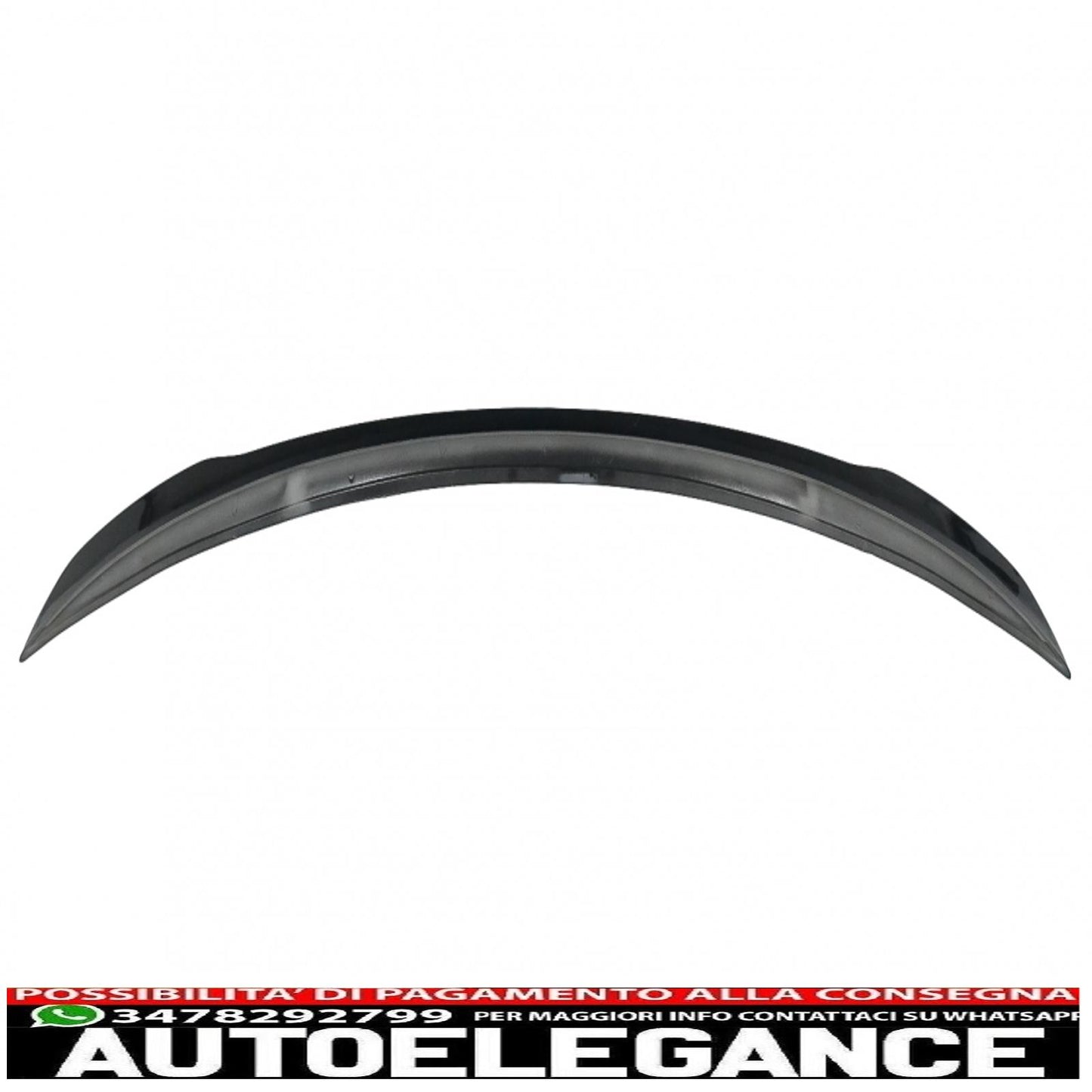 Trunk Spoiler Suitable for Mercedes A-Class Sedan V177 (2018-up) A45 Piano Black Design 