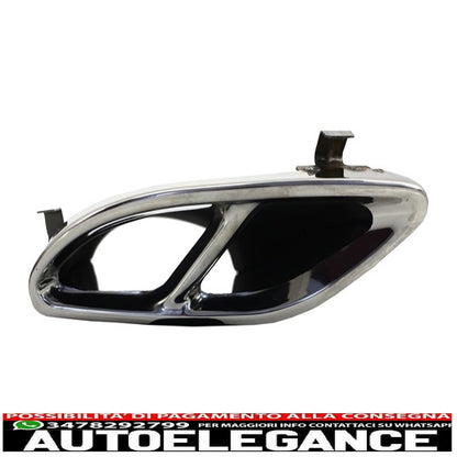 Consigli per silenziatore di scarico adatti per mercedes glc 45 x253 c253 gle suv w166 coupe c292 450 classe c w205 c43 sport design AUTOELEGANCERICAMBI