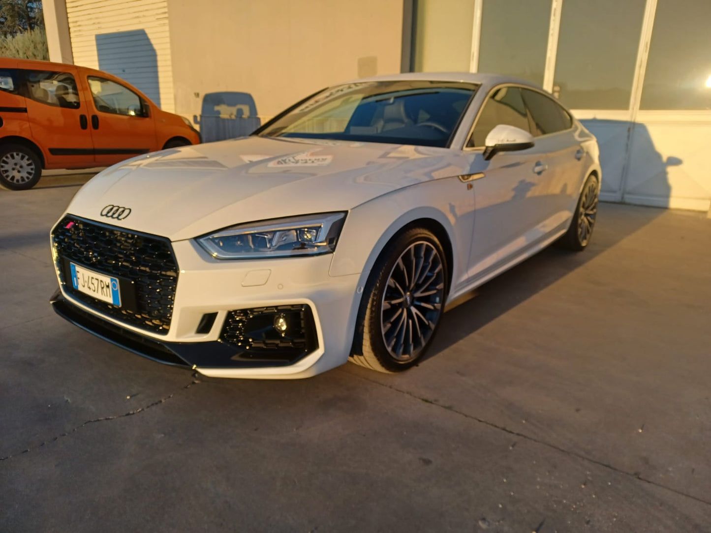 Front Bumper for Audi A5 F5 2017-2019 Quattro RS5 Look Grilles