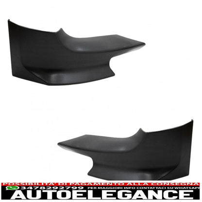 Front bumper splitter spoiler suitable for bmw 3 series e92 (2006-2010) m-tech design