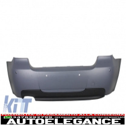 body kit suitable for bmw 3 series touring e91 (2005-2008) m-technik design with m-power exhaust silencer 