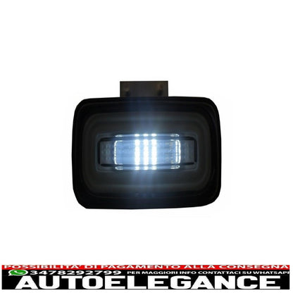barra luminosa per fendinebbia paraurti posteriore a led adatta per mercedes classe g w463 (1989-2015) fumè AUTOELEGANCERICAMBI