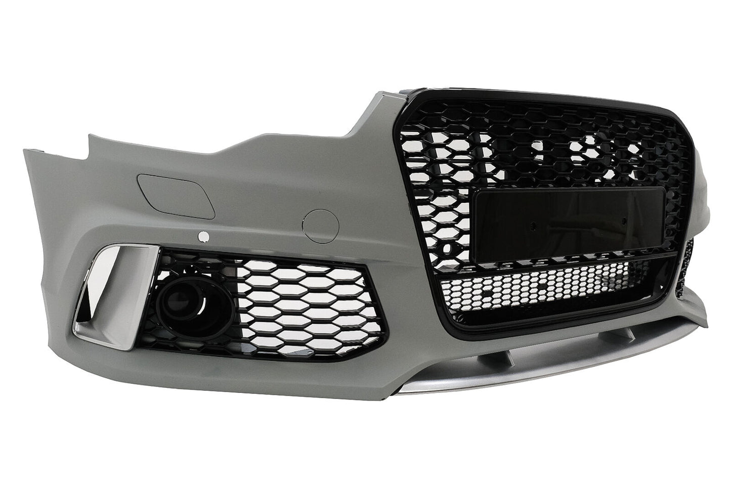 Bumper for Audi A6 C7 4G 2011-2015 radiator grille honeycomb grille RS Design SRA PDC - show original titleOriginal textStoßstange für Audi A6 C7 4G 2011-2015 Kühlergrill Wabengitter RS ​​Design SRA PDC 