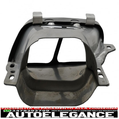 Exhaust pipes suitable for mercedes a-class w176 (2012-2018) cla w117 c117 (2012-2018) a45 cla45 black design 