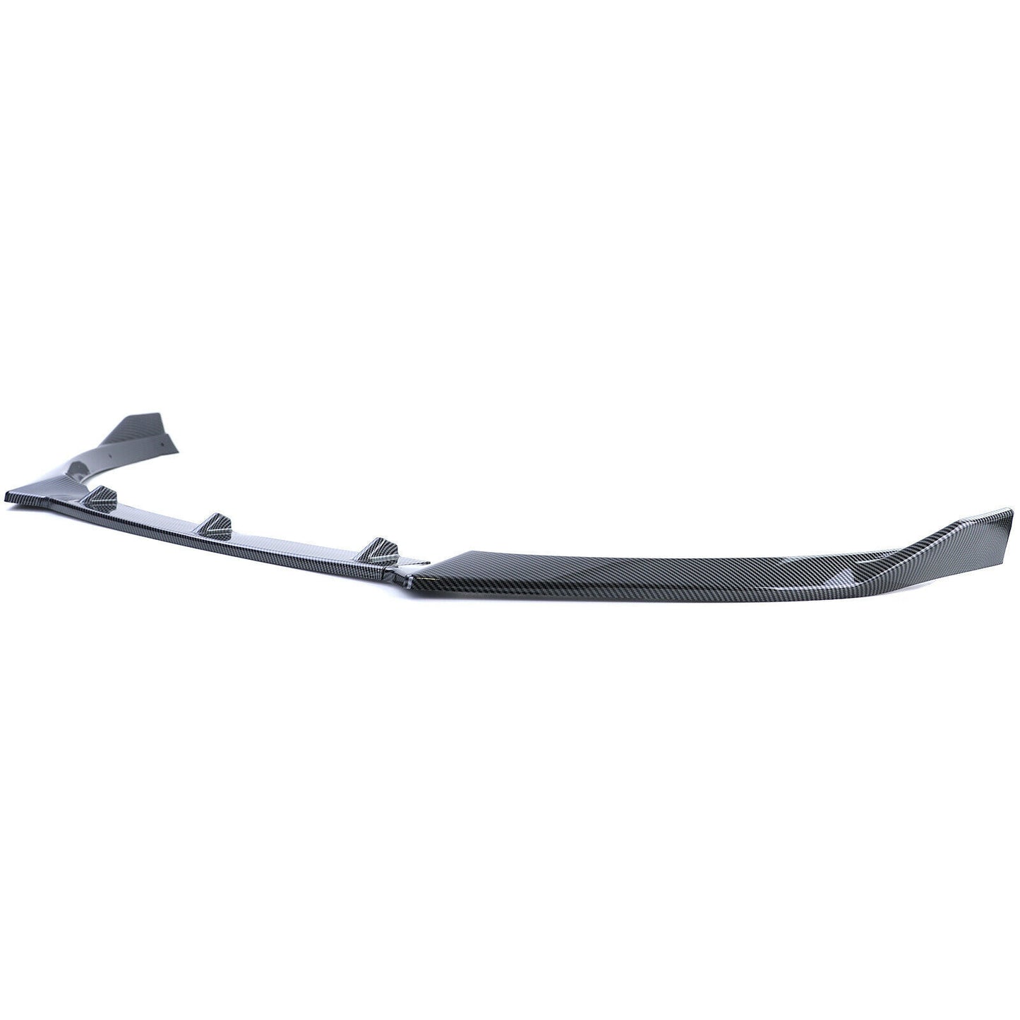 SPLITTER ADATTO PER VW GOLF 6 VI 2008-2012 LOOK NERO LUCIDO DESIGN SPORTIVO