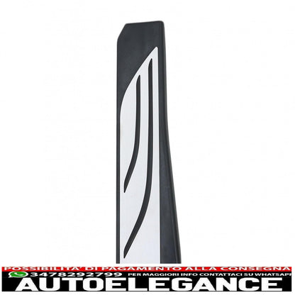 kit poggiapiedi adatto a bmw serie 5 f10 (2010+) bmw serie 6 f12 f13 (2012+) bmw x3 f25 (2011+) bmw x4 f26 (2014+) cambio automatico