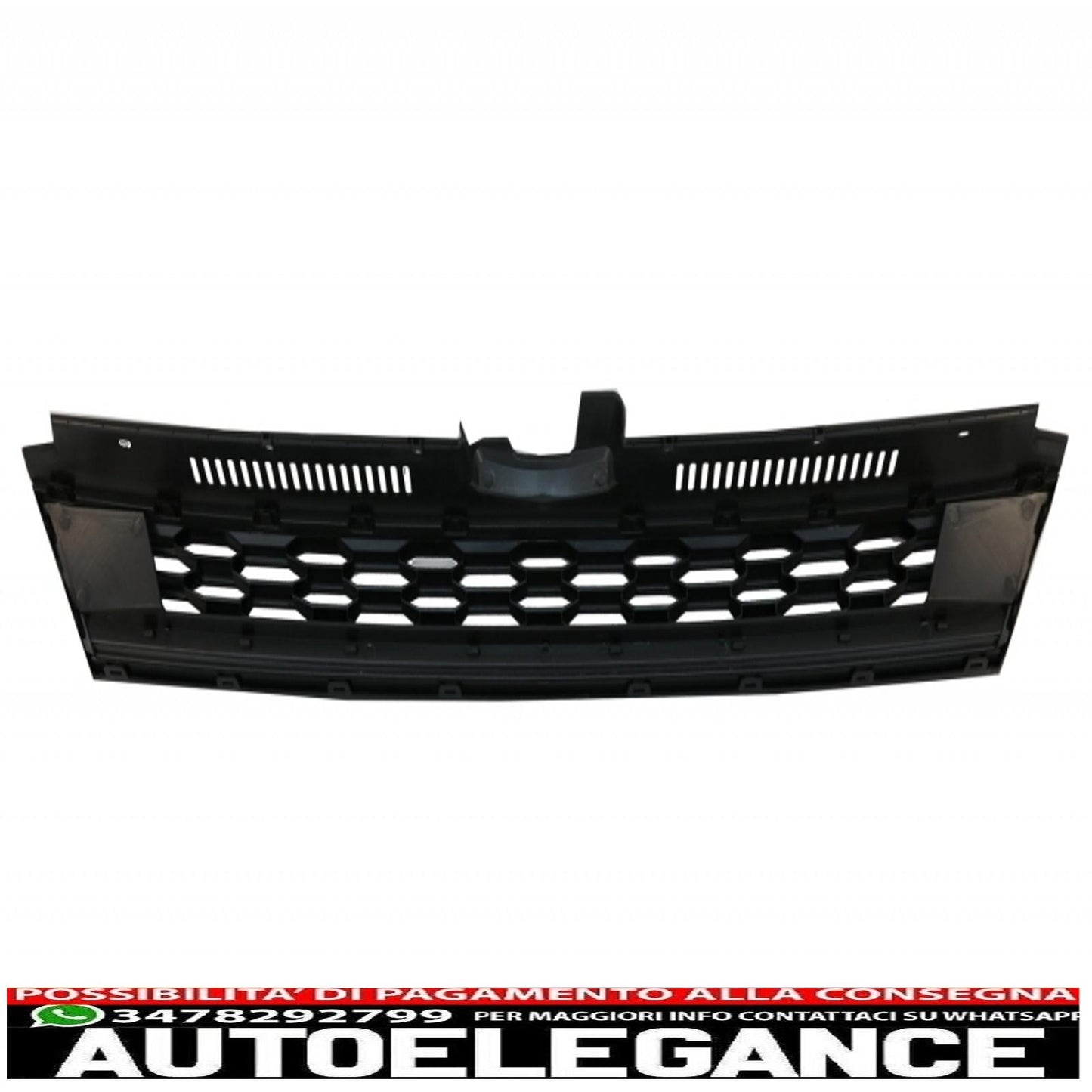 badgeless central grille with LED headlights sequential dynamic cornering lights suitable for vw golf 7.5 facelift (2017-up) gti design chrome